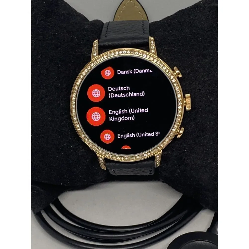 Fossil Gen 4 Authentic Digital Dial Smart Watch Custom Band FTW6030 AB192